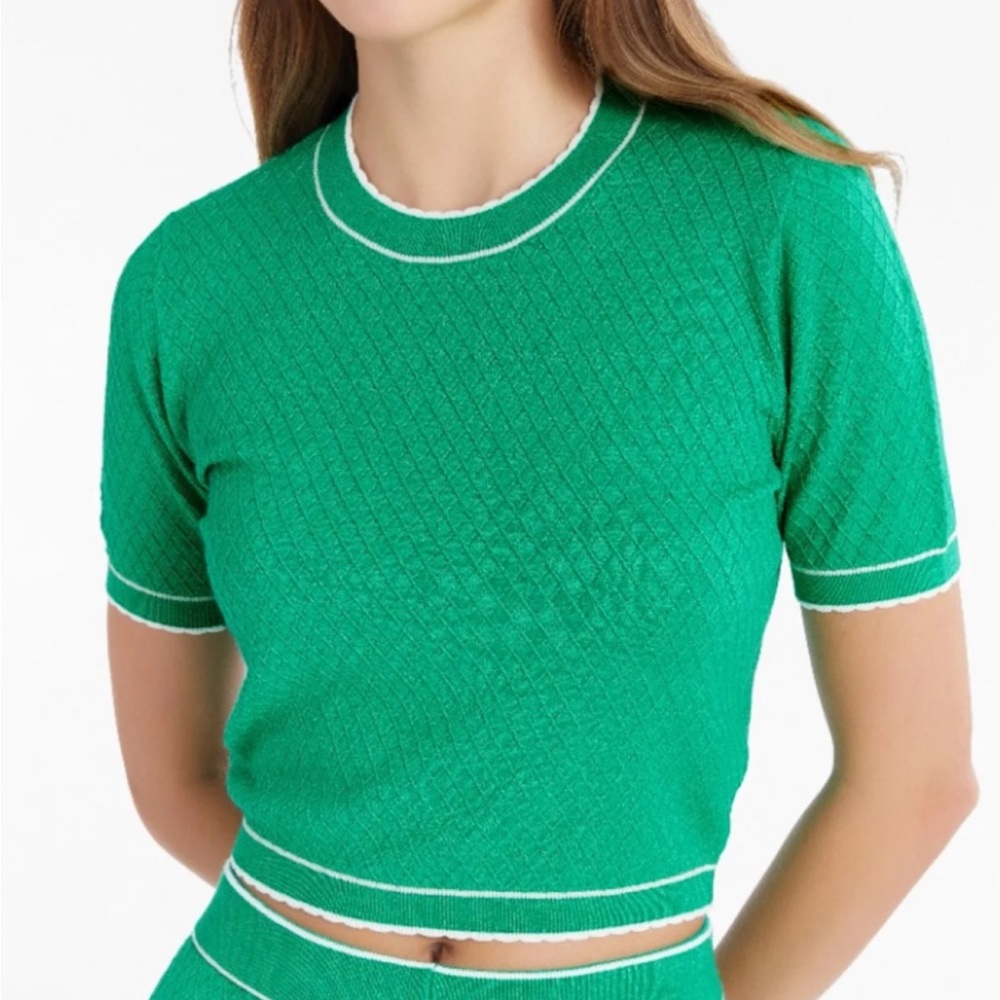 NEW Amanda Uprichard Euclid Sweater Top